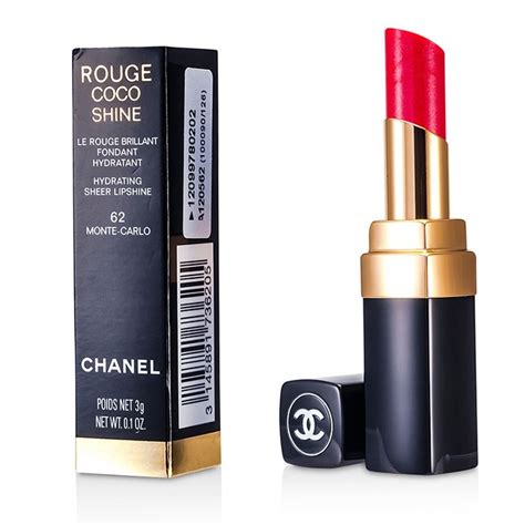 chanel rouge coco shine 62 monte carlo|CHANEL Rouge Coco Shine Monte Carlo .